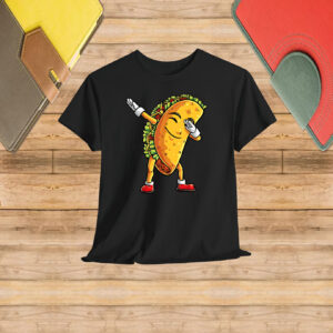 Funny Let's Go Taco Food Dab Shirt