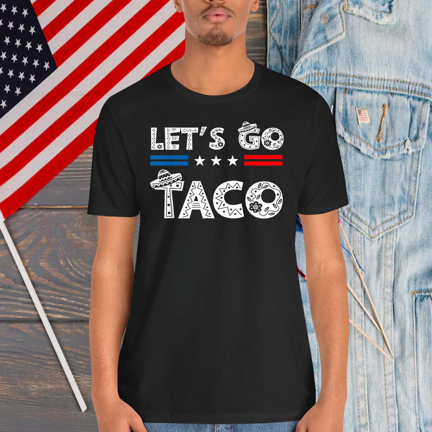Funny Let's Go Taco Shirt