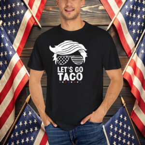Funny Let's Go Taco USA Flag T-Shirts