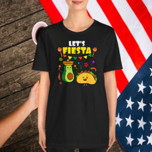 Let's Fiesta Tacos Mexican Party Let's Fiesta Cinco De Mayo T-Shirt