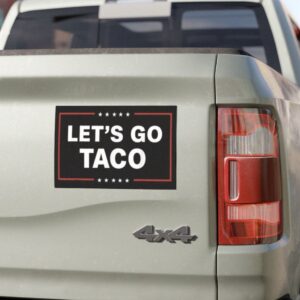 Let’s Go TACO Car Magnet