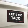 Let’s Go TACO Car Magnet
