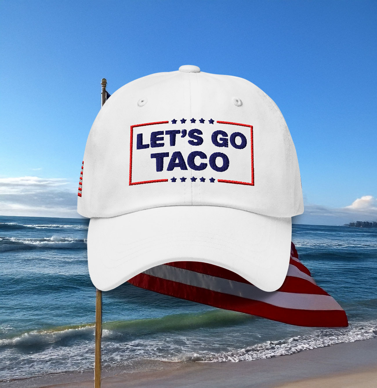 Let's Go TACO Trump Always Chickens Out Hat