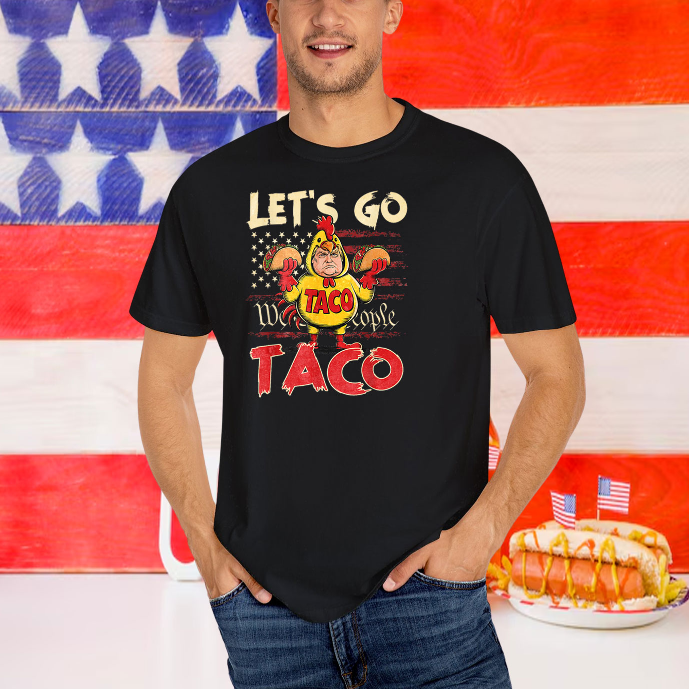 Let’s Go Taco Funny Parody T-Shirt