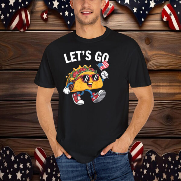 Let's Go Taco Funny Trump Always Chickens Out Premium T-Shirt