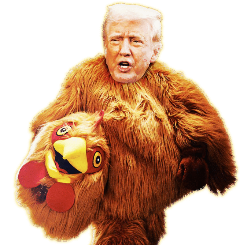 Trump Always Chickens Out