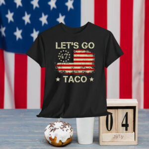 Retro Let's Go Taco Funny Let's Go Taco T-Shirt