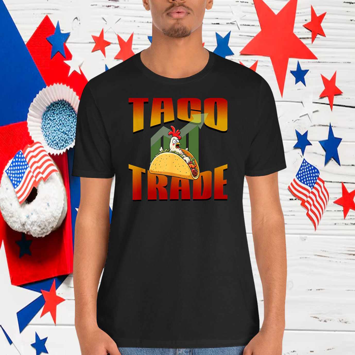 TACO Trade – Funny Political Trading - Chickening Out T-Shirt