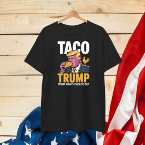 TACO Trump Always Chickens Out 2025 Shirt