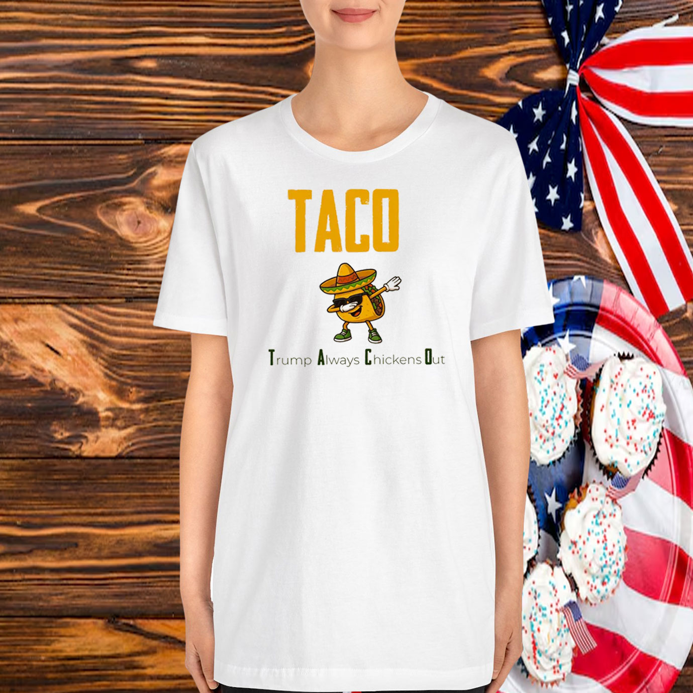 TACO Trump Always Chickens Out 2025 T-Shirt