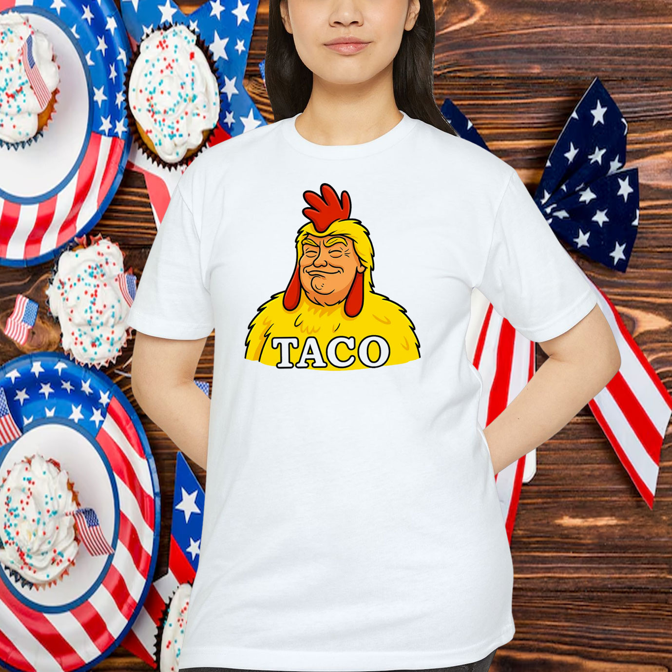 TACO Trump Chickens 2025 Shirt