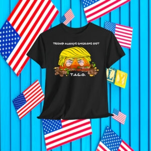 Taco Trade Chicken T.A.C.O Trump Always Chickens Out Meme Shirt