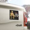 Trump Always Chickens Out Car Magnet