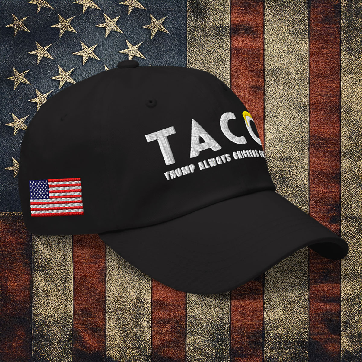 Trump Taco Hat Trump Always Chickens Out