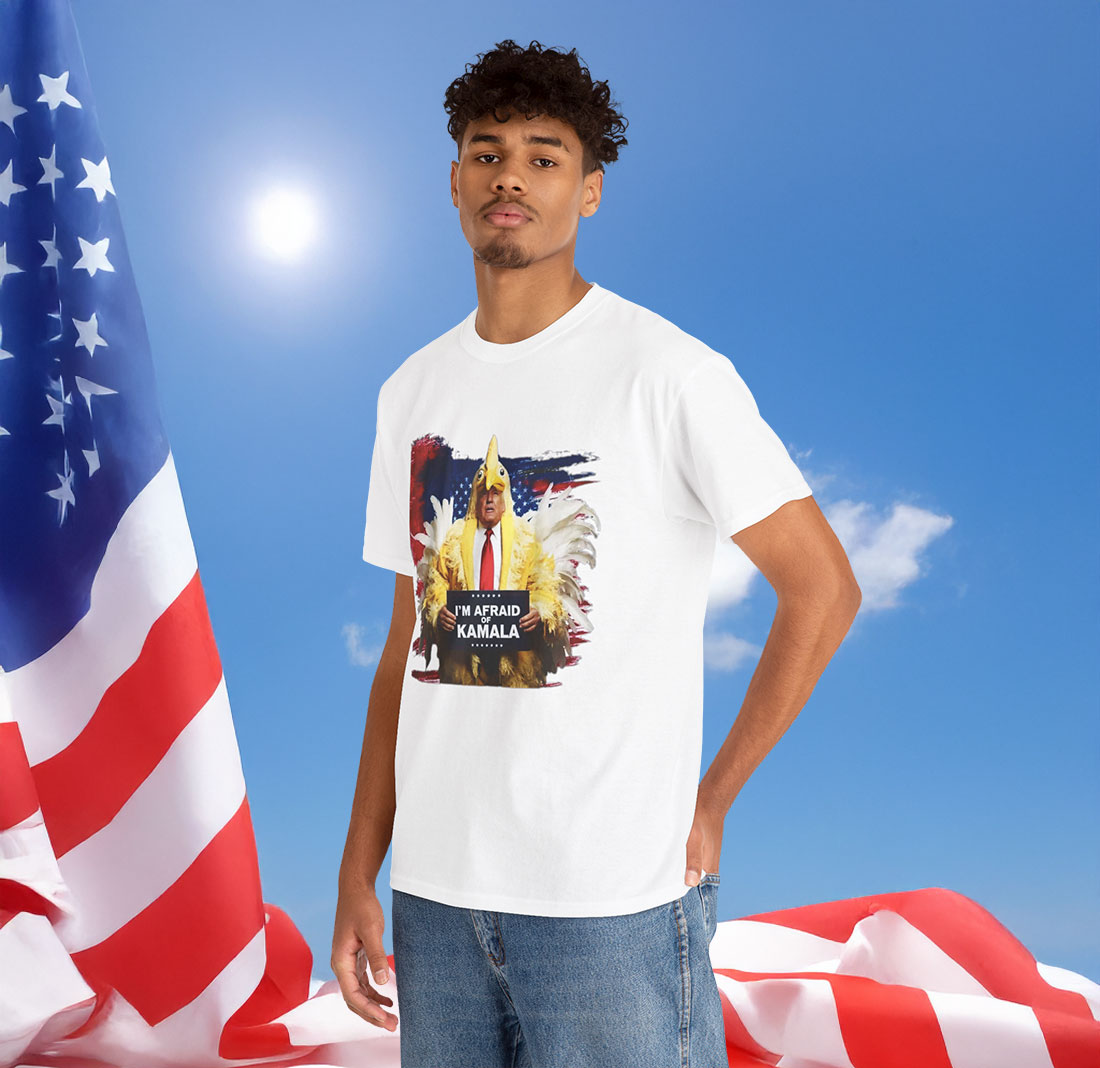 Trump Always Chickens Out Shirt Afraid of Kamala