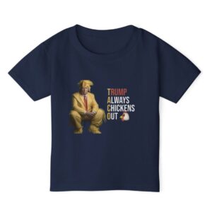 Trump Always Chickens Out Shirt Kids