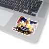 Trump Always Chickens Out Sticker Afraid of Kamala
