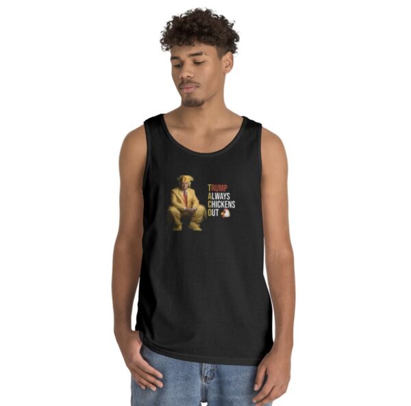 Trump Always Chickens Out Tank Top
