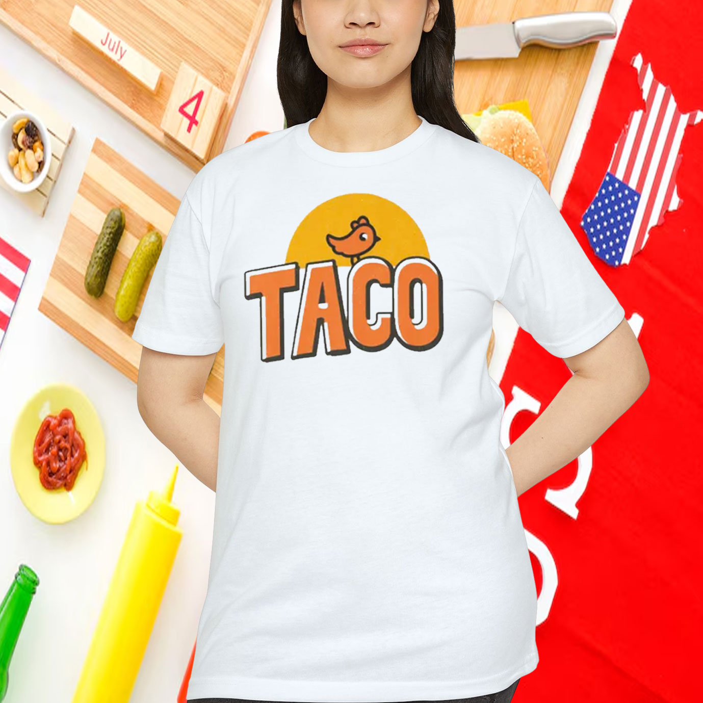 Trump TACO Chicken Shirts