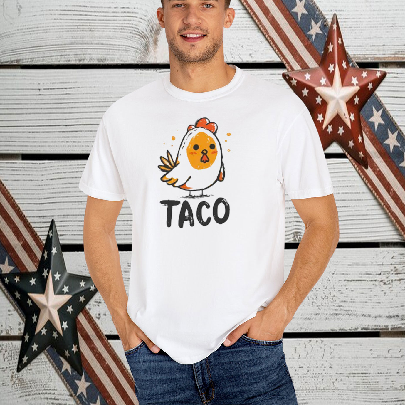 Trump Taco Chicken Shirt
