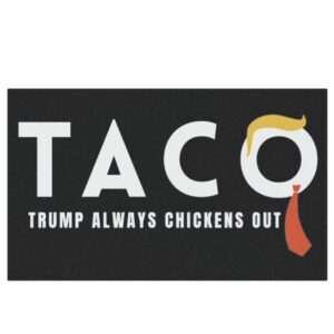 Trump Taco Trade Car Magnet