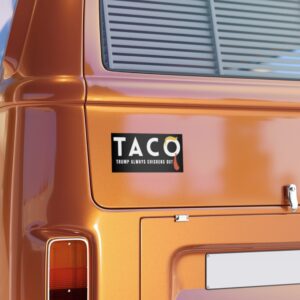 Trump Taco Trade Stickers