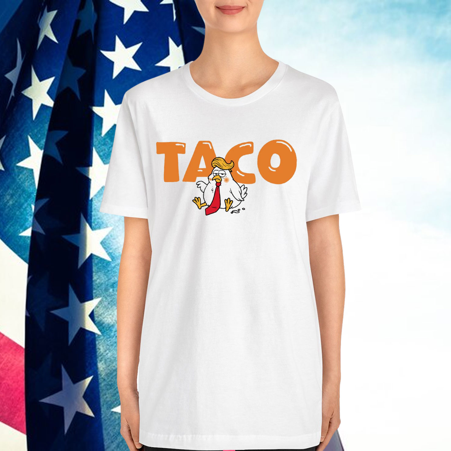 Trump Always Chickens Taco Protest Gifts Shirt
