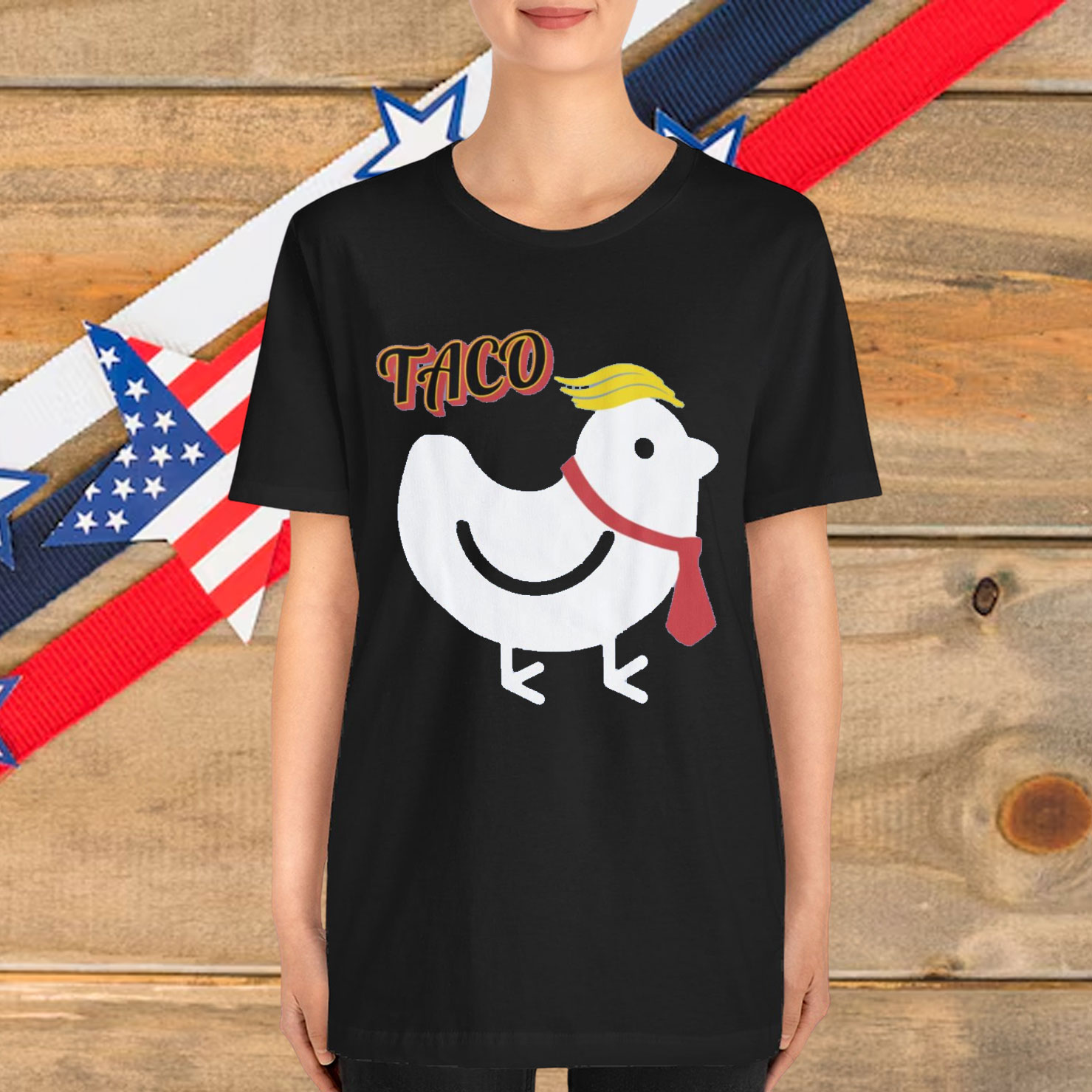 Let's Go Taco Anti Chickens MAGA Out Trump Shirt
