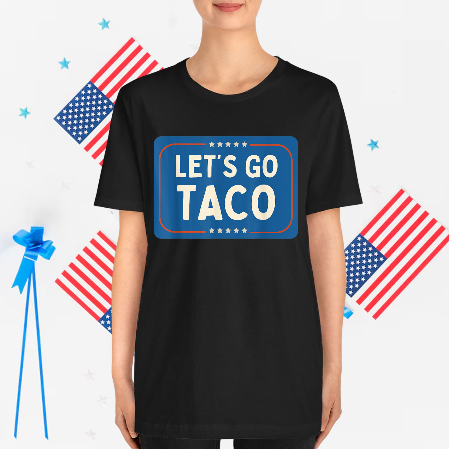 Funny Let's Go Taco Always Man Chickens Out Shirt