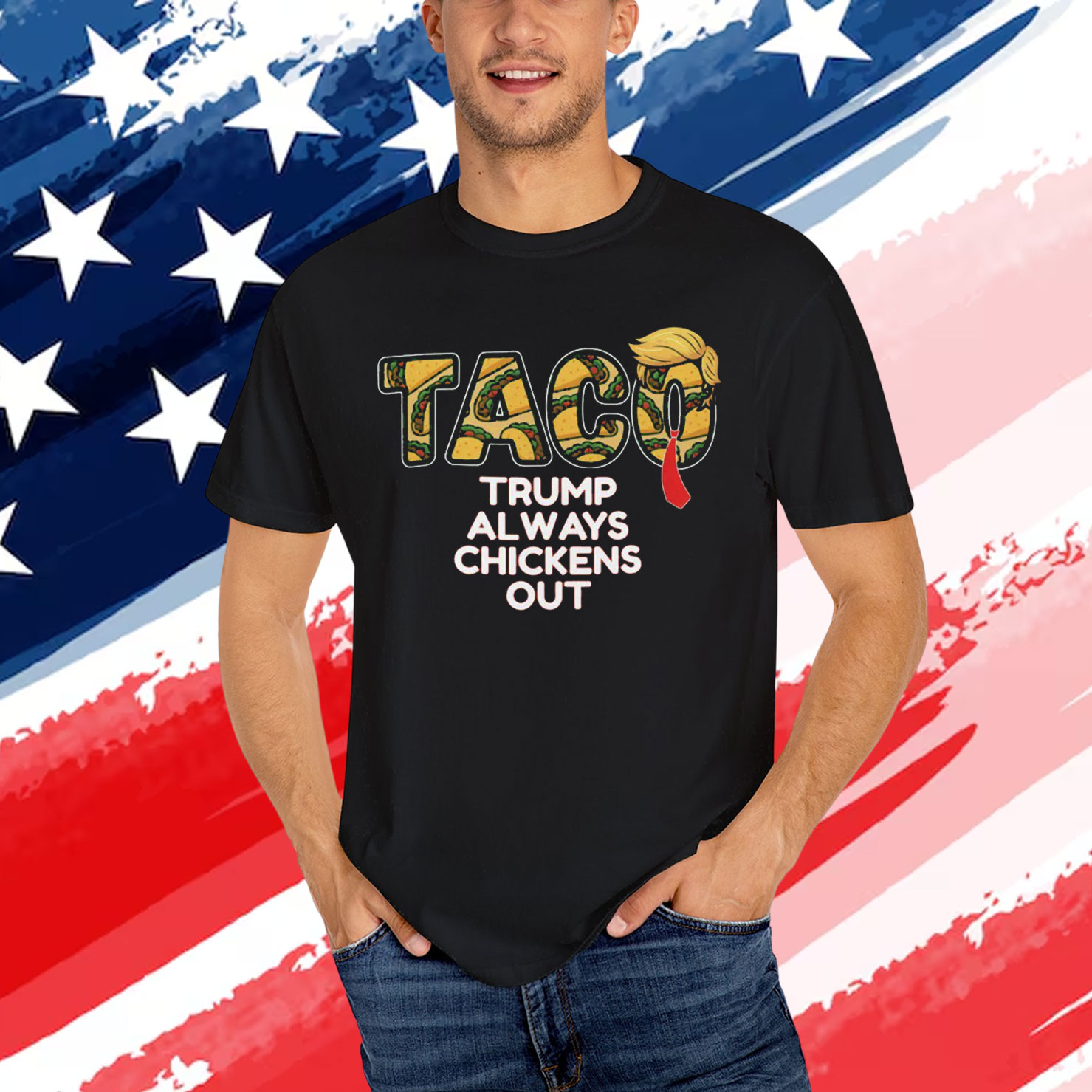 Trump Always Funny TACO Political Shirt