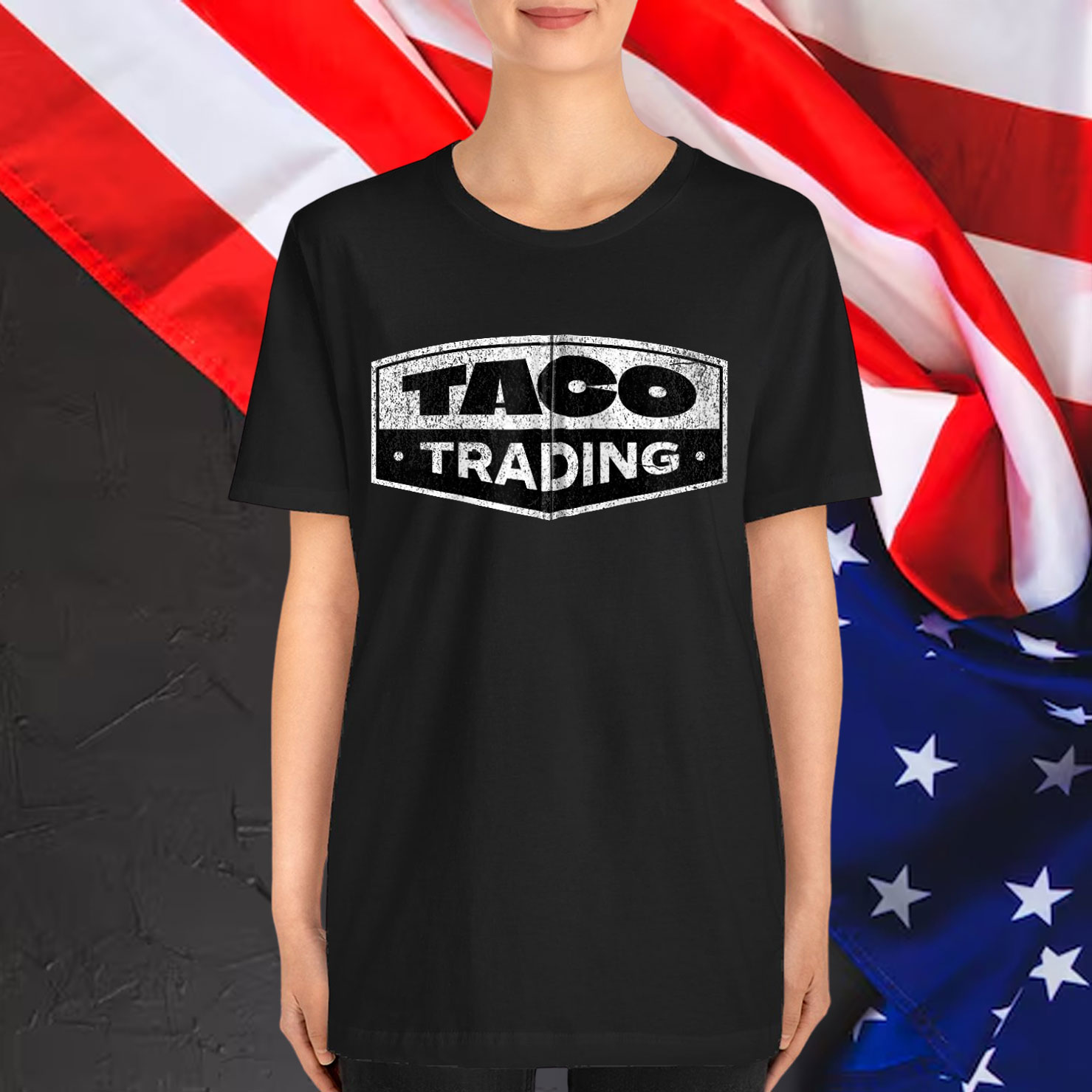 Funny Taco Trading Trump Always Chickens Out Shirt