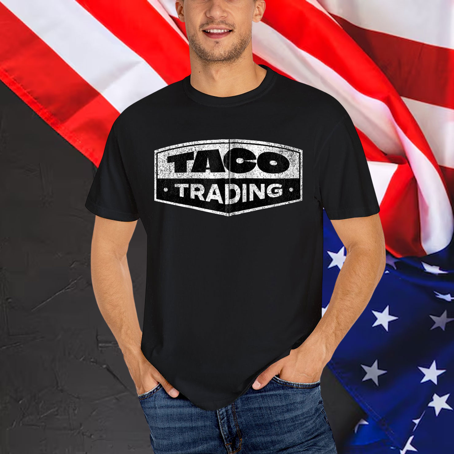 Funny Taco Trading Trump Always Chickens Out Shirt
