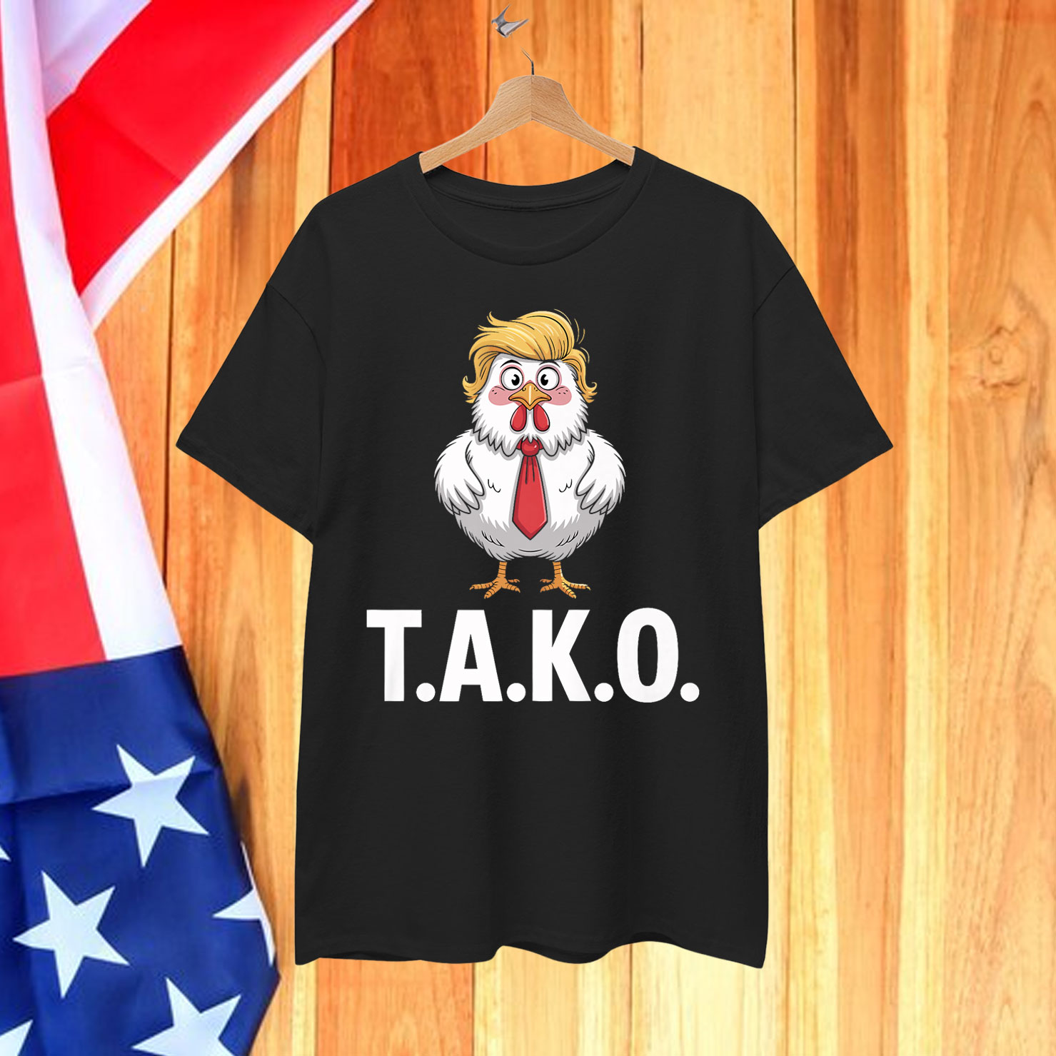 Taco Always Chickens Out Trump Shirt
