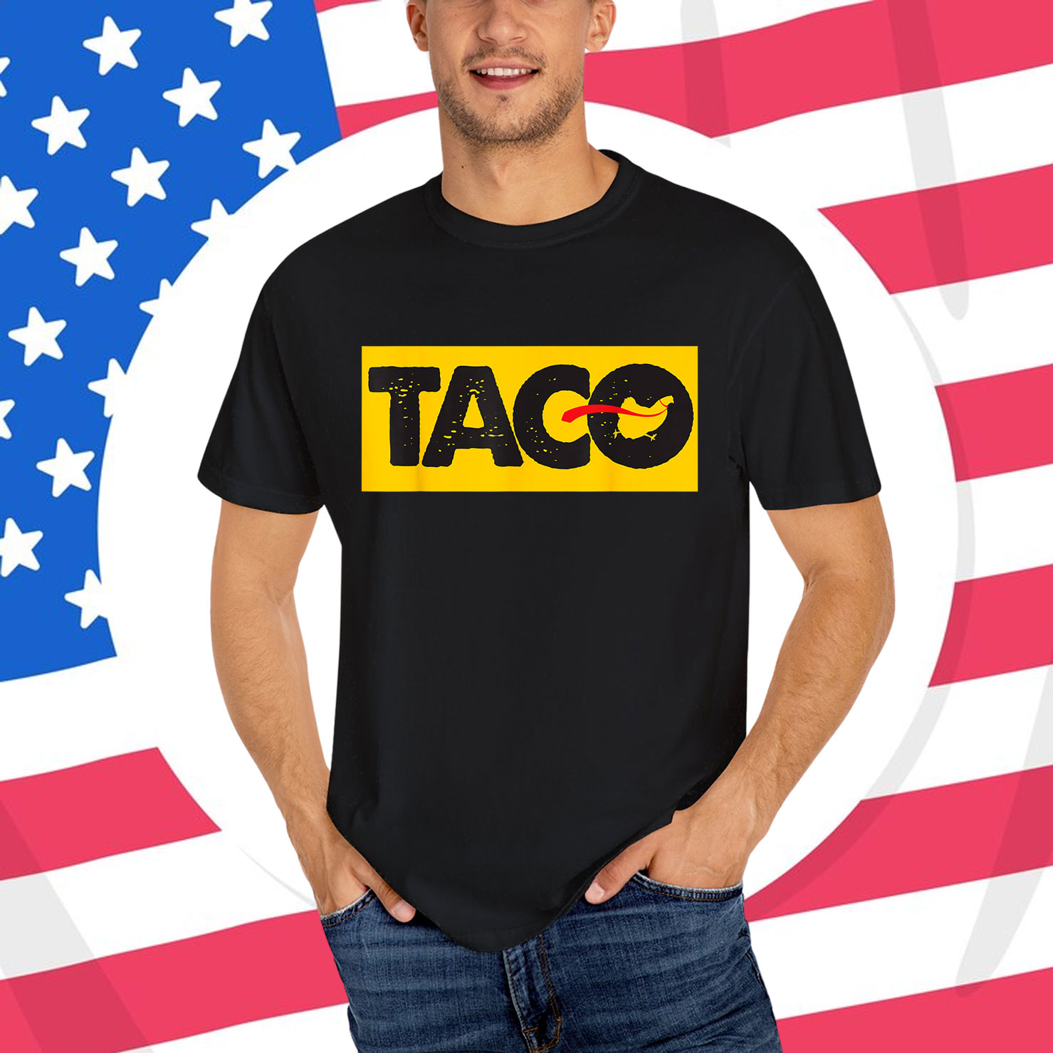 Funny Trump Always Chickens Out TACO Trump Shirt