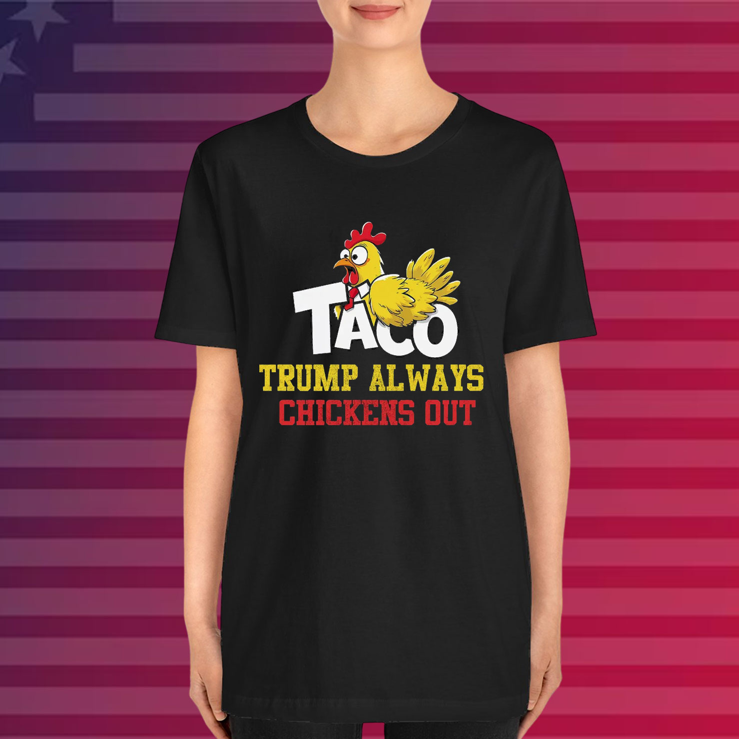 Funny Trump Chicken TACO Shirt