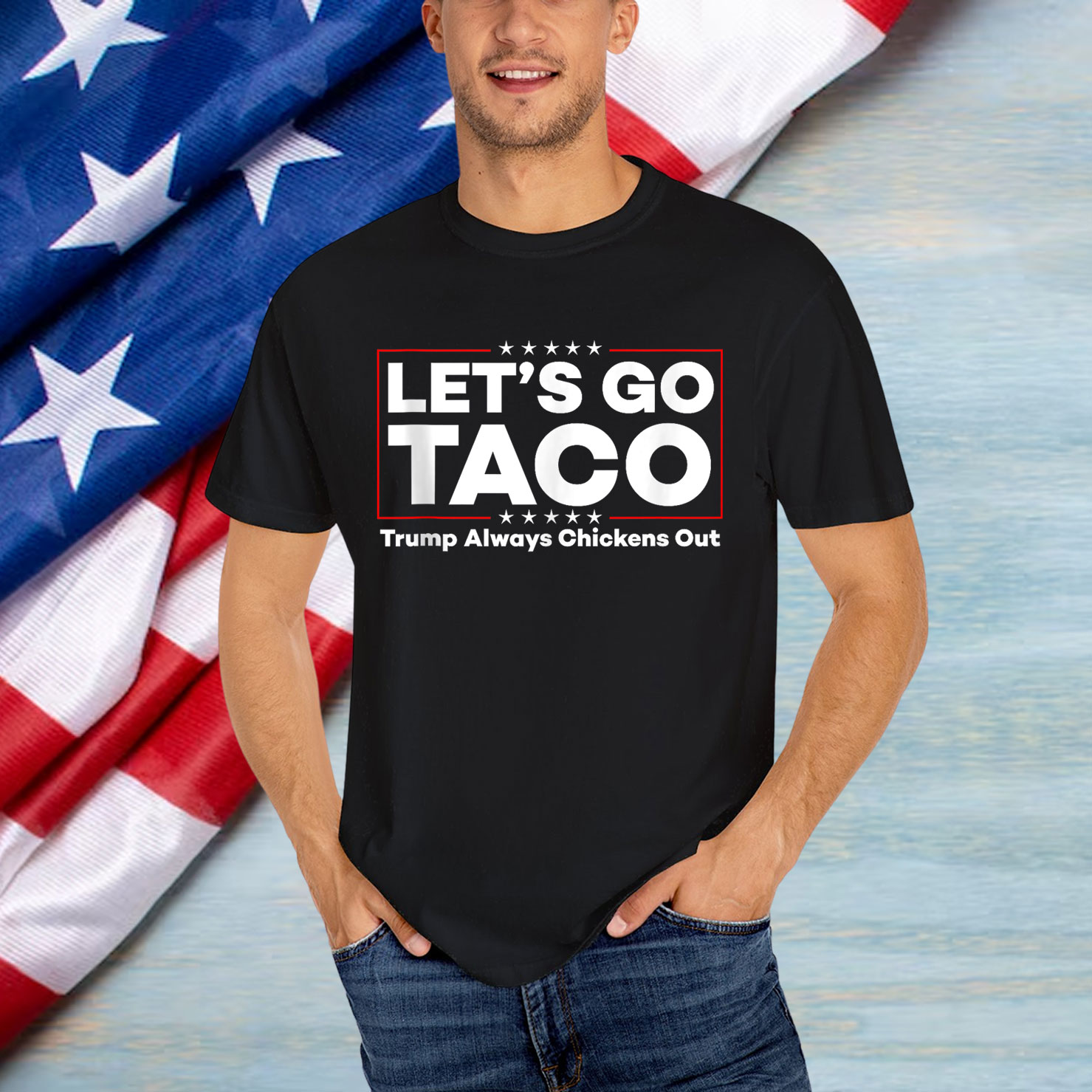 Funny Trump Taco Joke Anti Protest Shirt