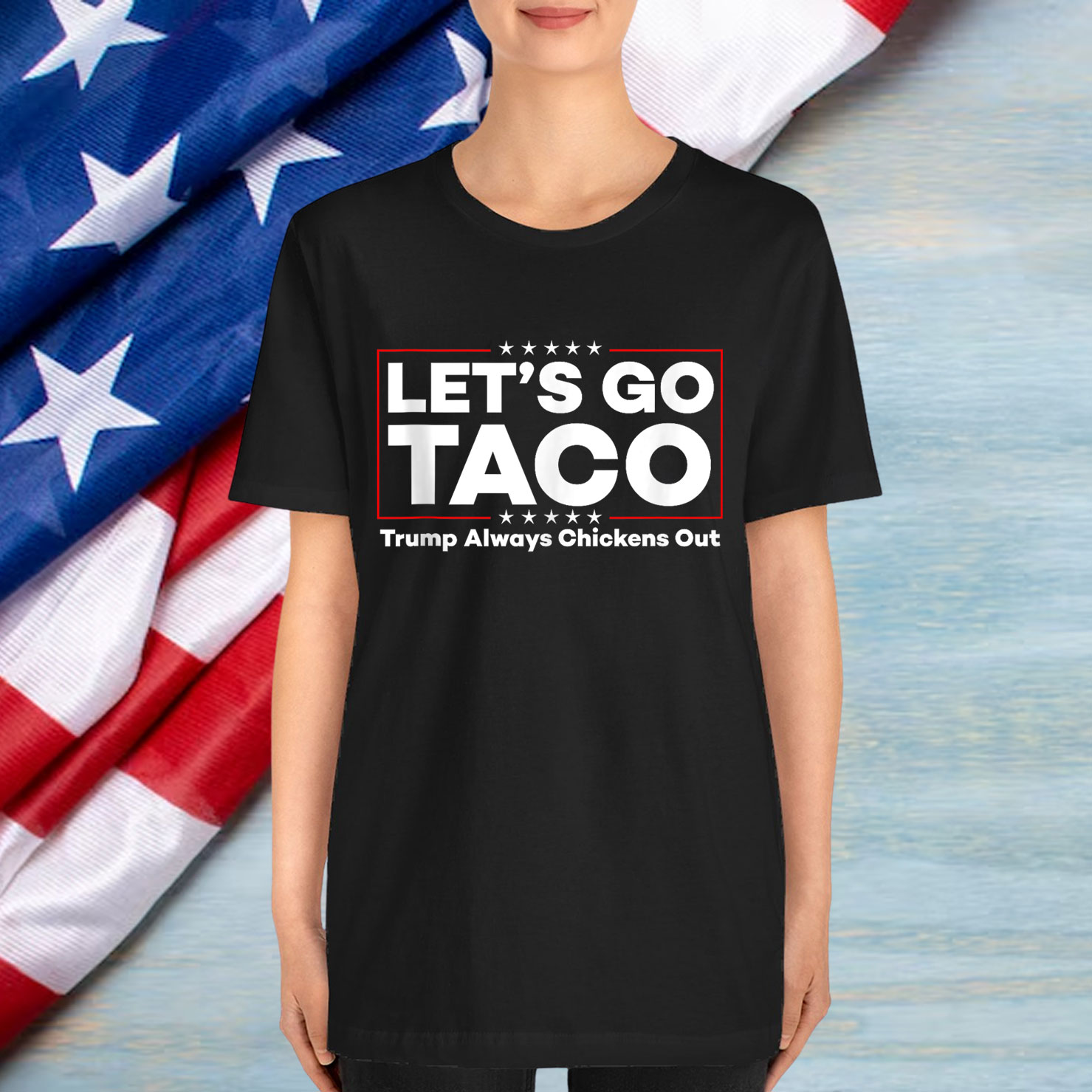 Funny Trump Taco Joke Anti Protest Shirt