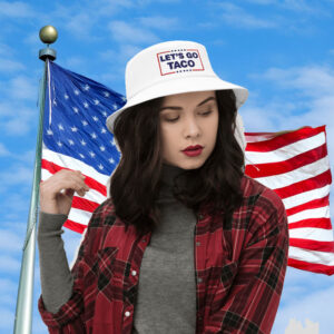 Let's Go TACO Trump Always Chickens Out Bucket Hat