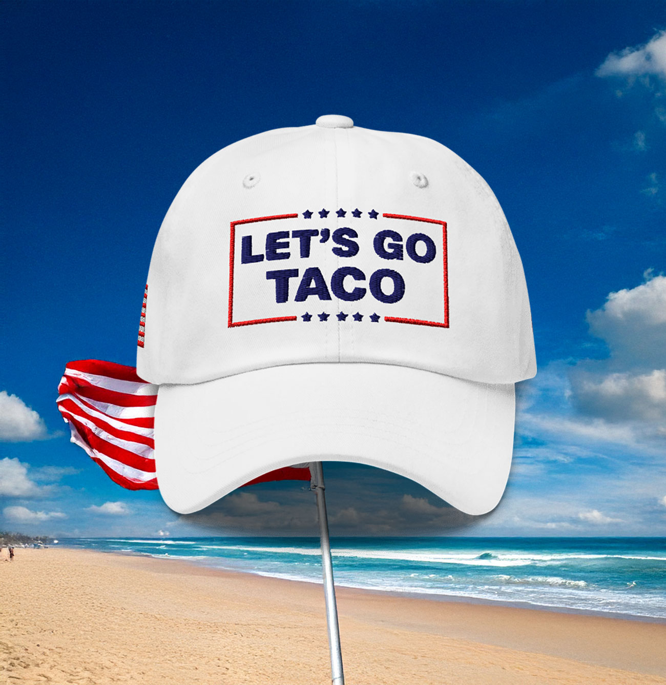 Let's Go TACO Trump Always Chickens Out Classic Hat