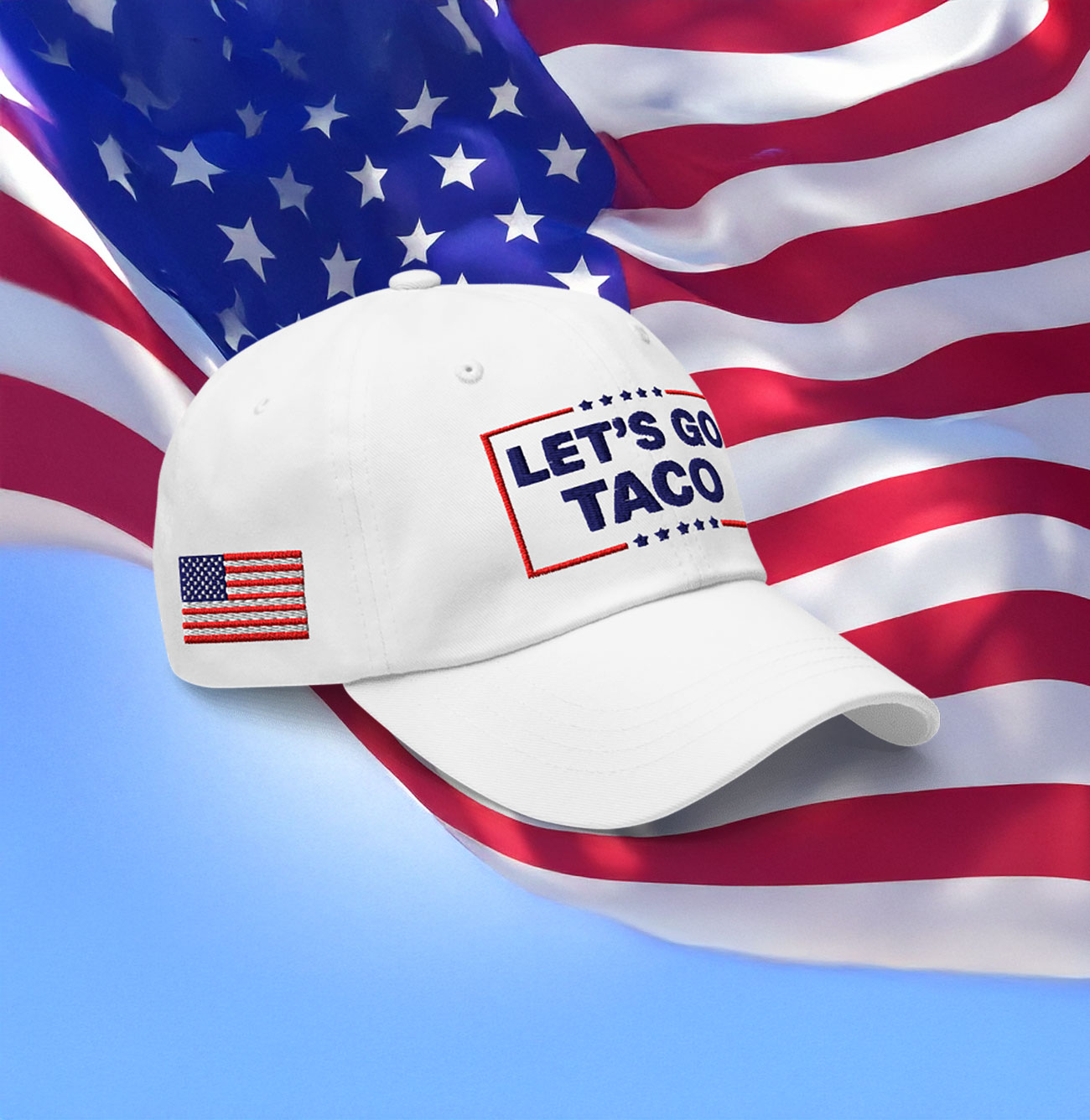 Let's Go TACO Trump Always Chickens Out Classic Hat