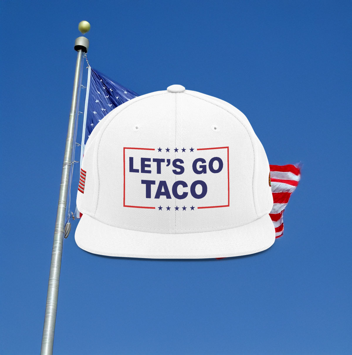 Let's Go TACO Trump Always Chickens Out Snapback
