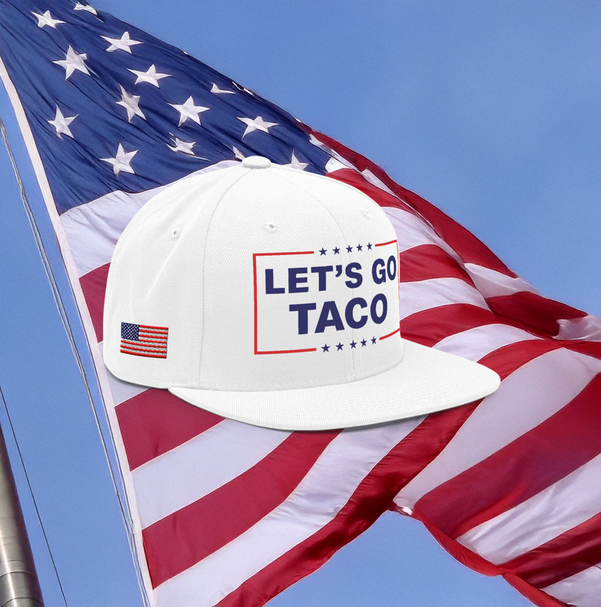 Let's Go TACO Trump Always Chickens Out Snapback