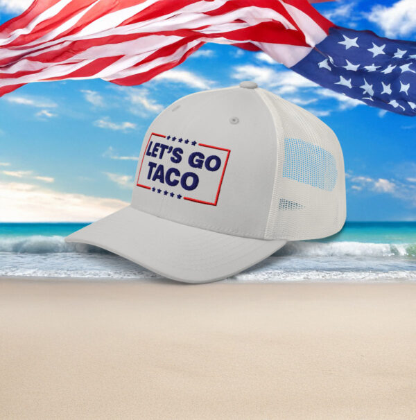 Let's Go TACO Trump Always Chickens Out Trucker Hat