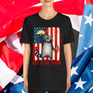 Let's Go Taco Funny Trump Always Chickens Out Shirt