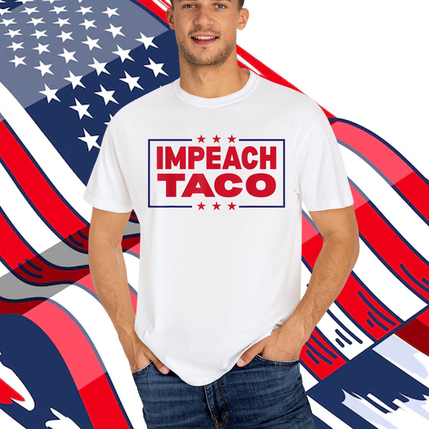 Let’s Go Taco Impeach Trump Always Chickens Out Shirt