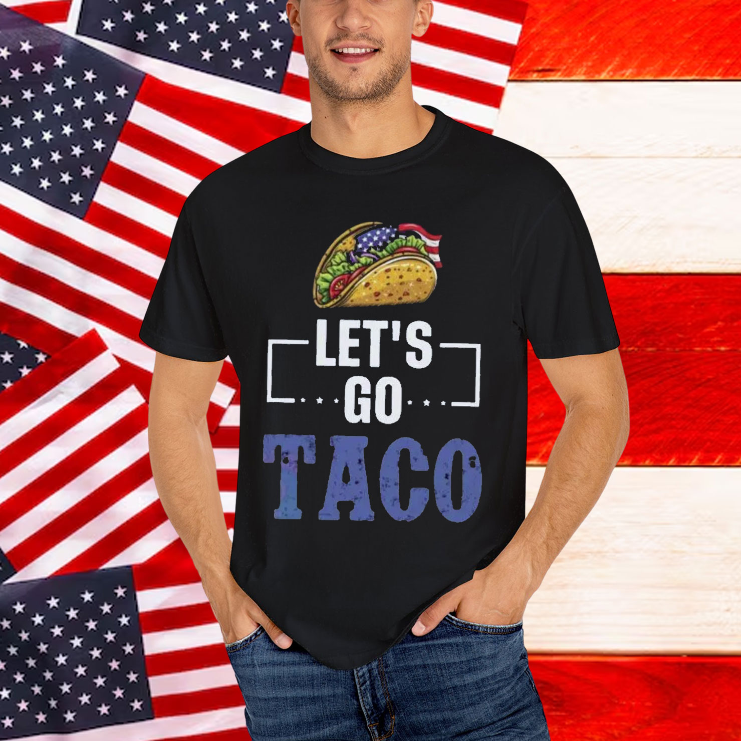 Let's Go Taco Trump Out Always Chickens Shirt