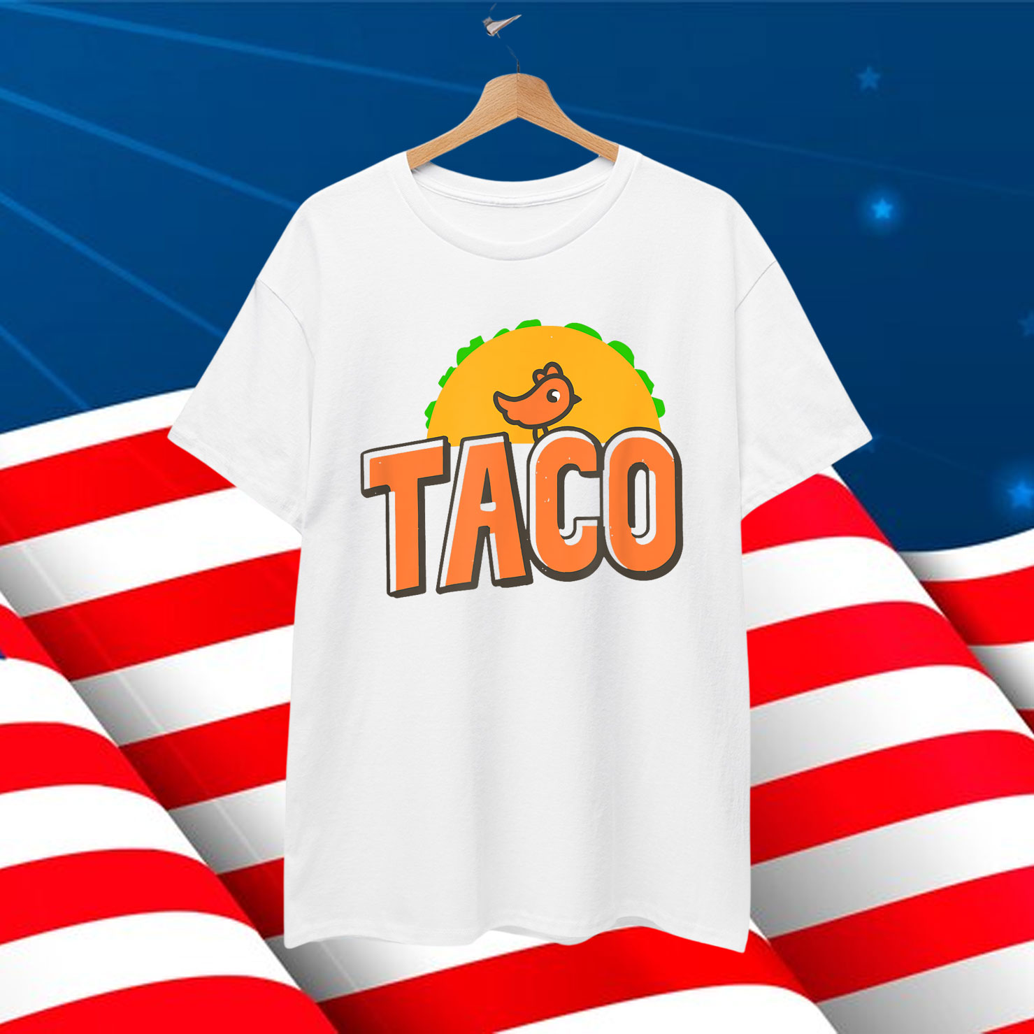 Funny Trump TACO Chicken Shirt