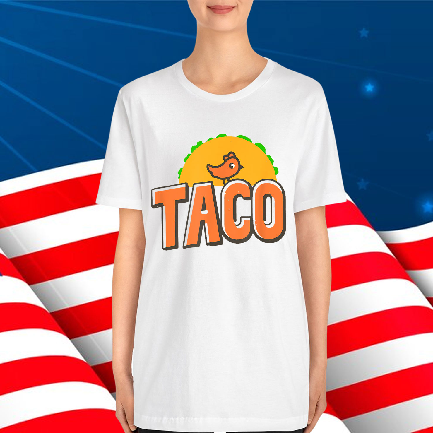 Funny Trump TACO Chicken Shirt