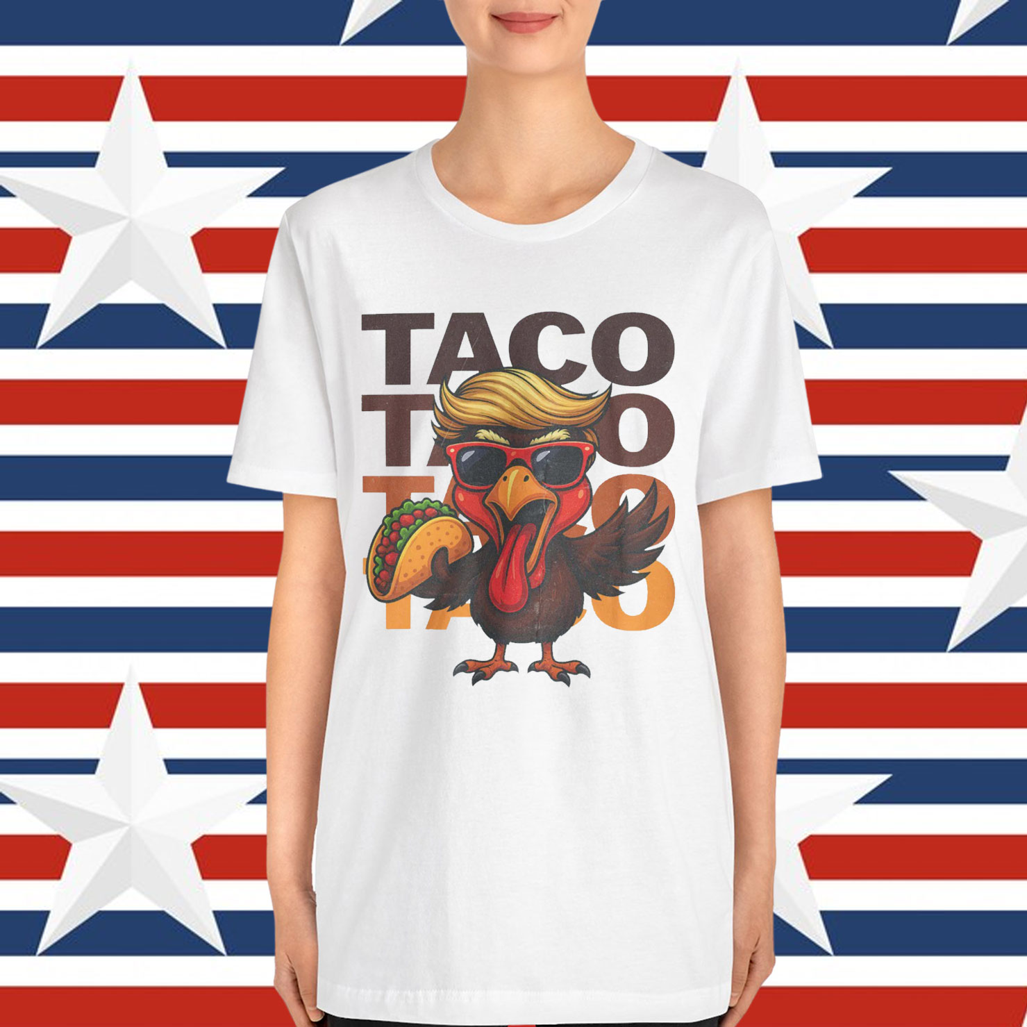 Trump Anti Chicken Out Funny Shirt