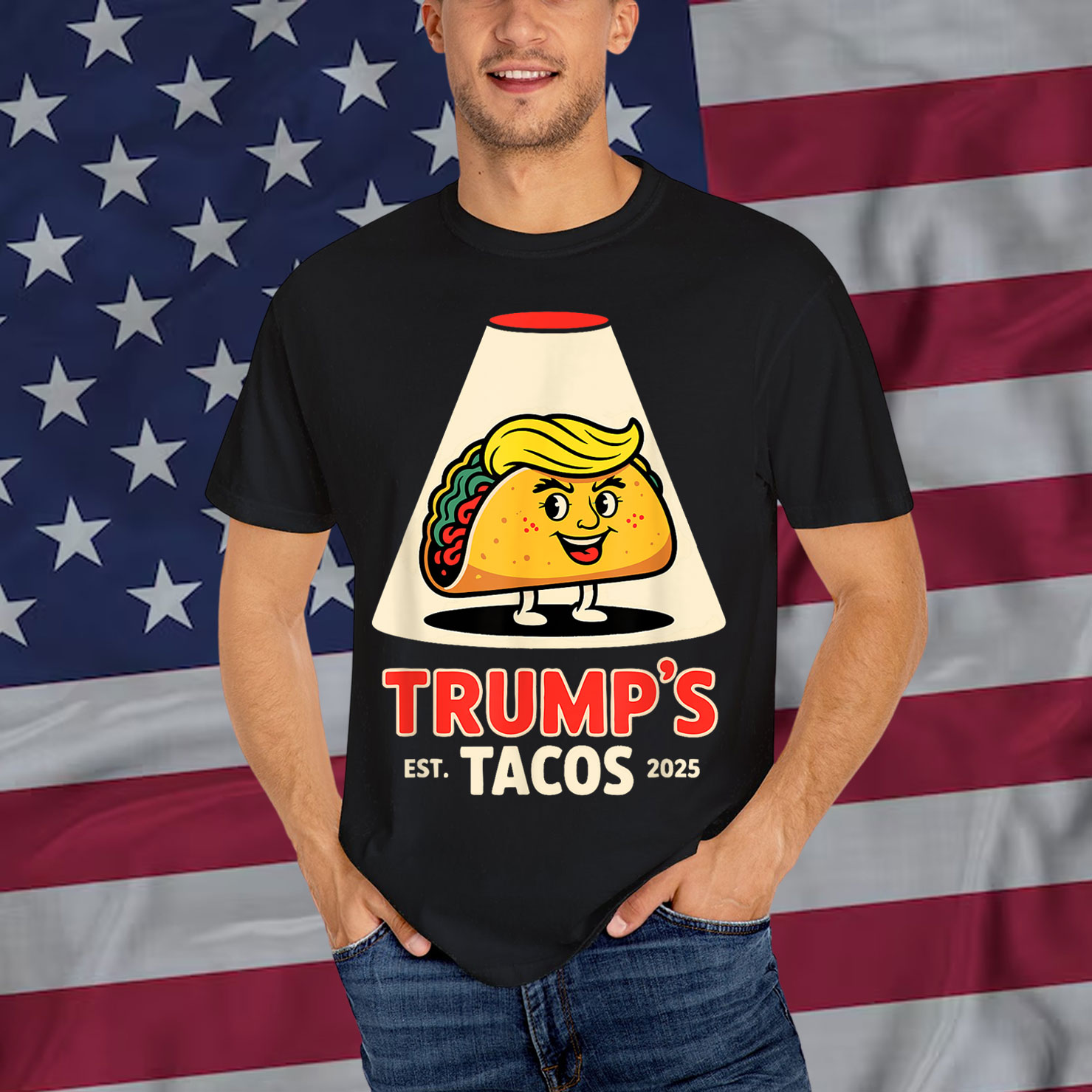 Let's Go Taco Parody Retro Chickens Out Shirt